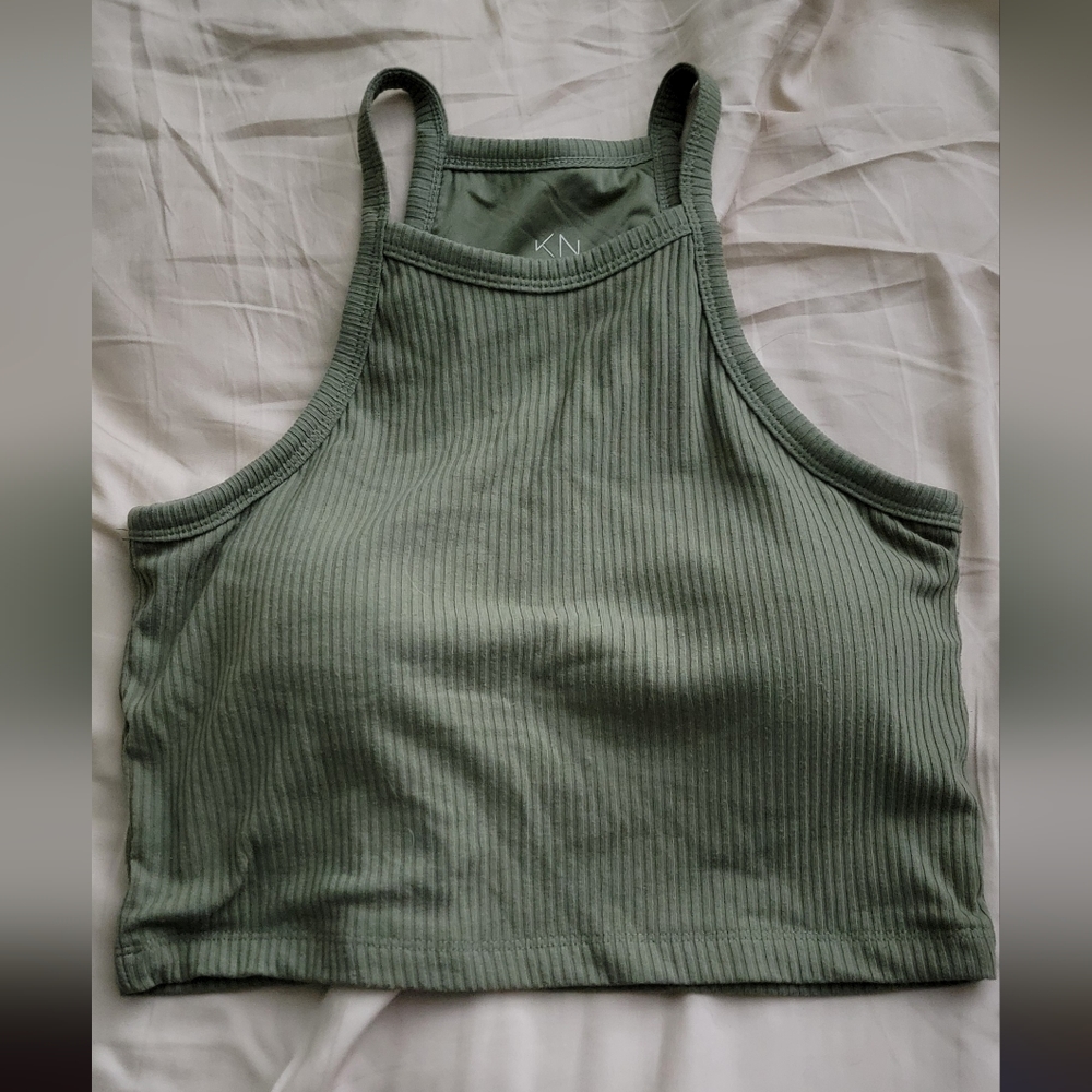 Klassy Network High Neck Cropped Tank Brami